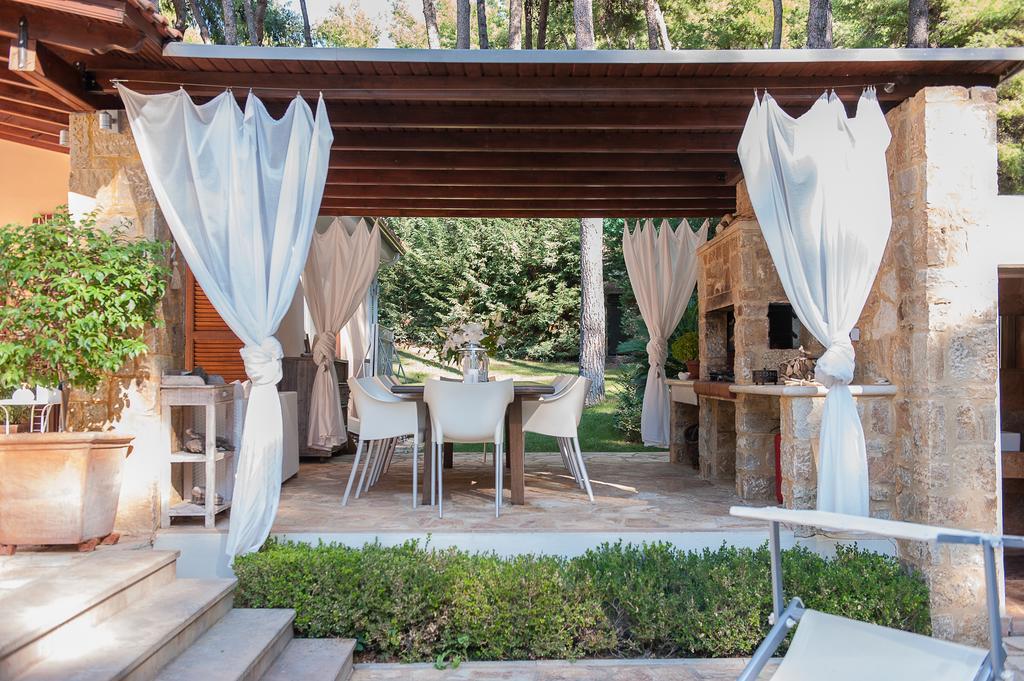 Naftilos Villa Sani With Private Pool ภายนอก รูปภาพ