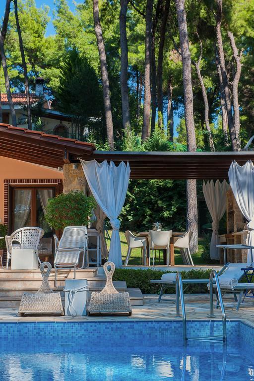 Naftilos Villa Sani With Private Pool ภายนอก รูปภาพ
